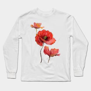 poppy Long Sleeve T-Shirt